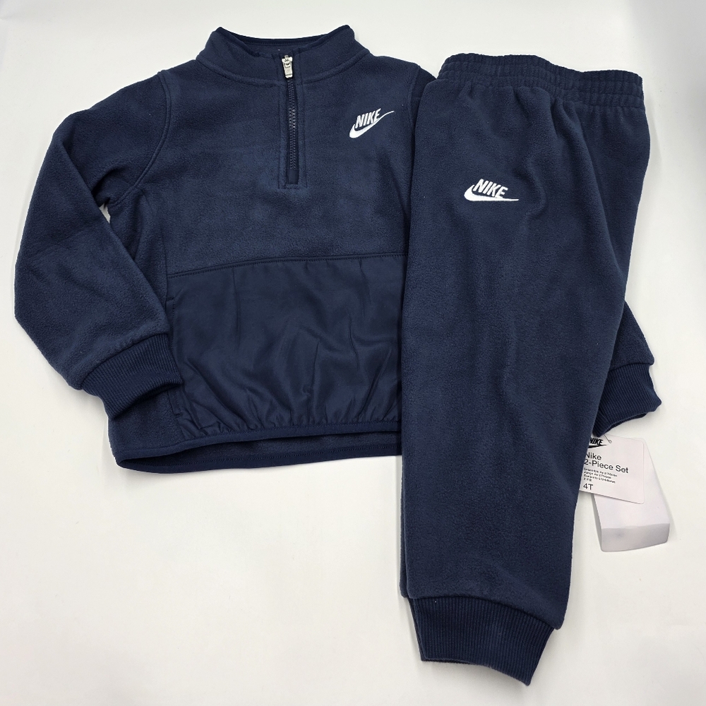 Nike boys' two-piece fleece set size 4T
